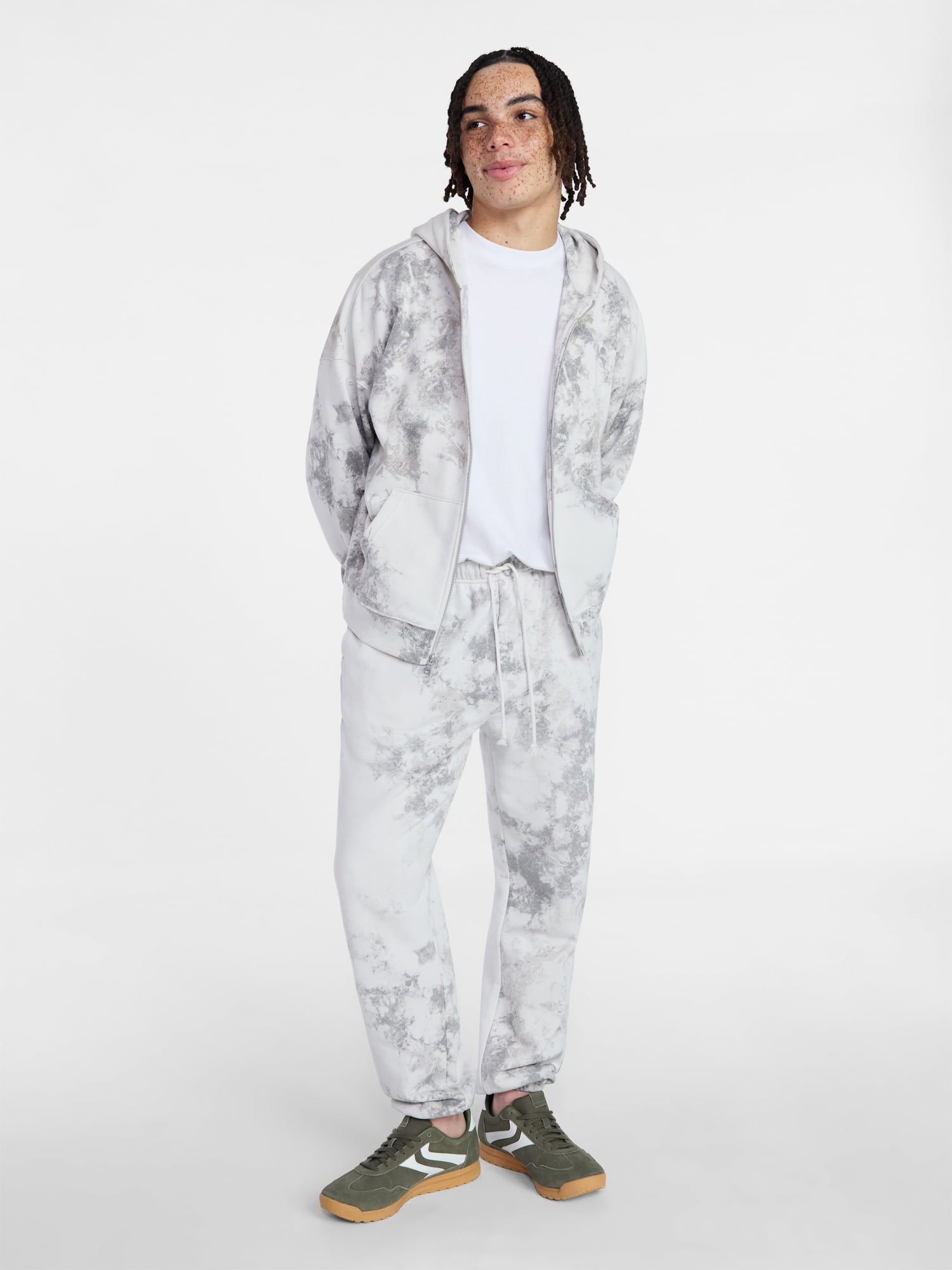 No Boundaries Soft Fleece Jogger Sweatpants, 30'' Inseam, Men's XS-4XLT