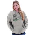 thumbnail image 4 of Christmas Puppy Gingerbread Cookie Hoodie Sweatshirt Women Brisco Brands M, 4 of 6