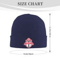 thumbnail image 2 of Toronto Fc Hat Knitted Winter Beanie Warm Acrylic, 2 of 6