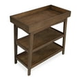 thumbnail image 4 of Novogratz Harper Baby Changing Table with 2 Storage Shelves, Walnut, 4 of 8