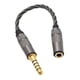 thumbnail image 5 of Cable adaptador para auriculares Hugo macho equilibrado de 4,4 mm a hembra de 3,5 mm, 5 of 10