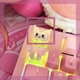 thumbnail image 4 of Sanrio Hello Kitty & Friends Crystal Keycaps - Cute Transparent Mechanical Keyboard Caps for DIY Customization, Compatible with Cross-Axis Keyboards, 4 of 5