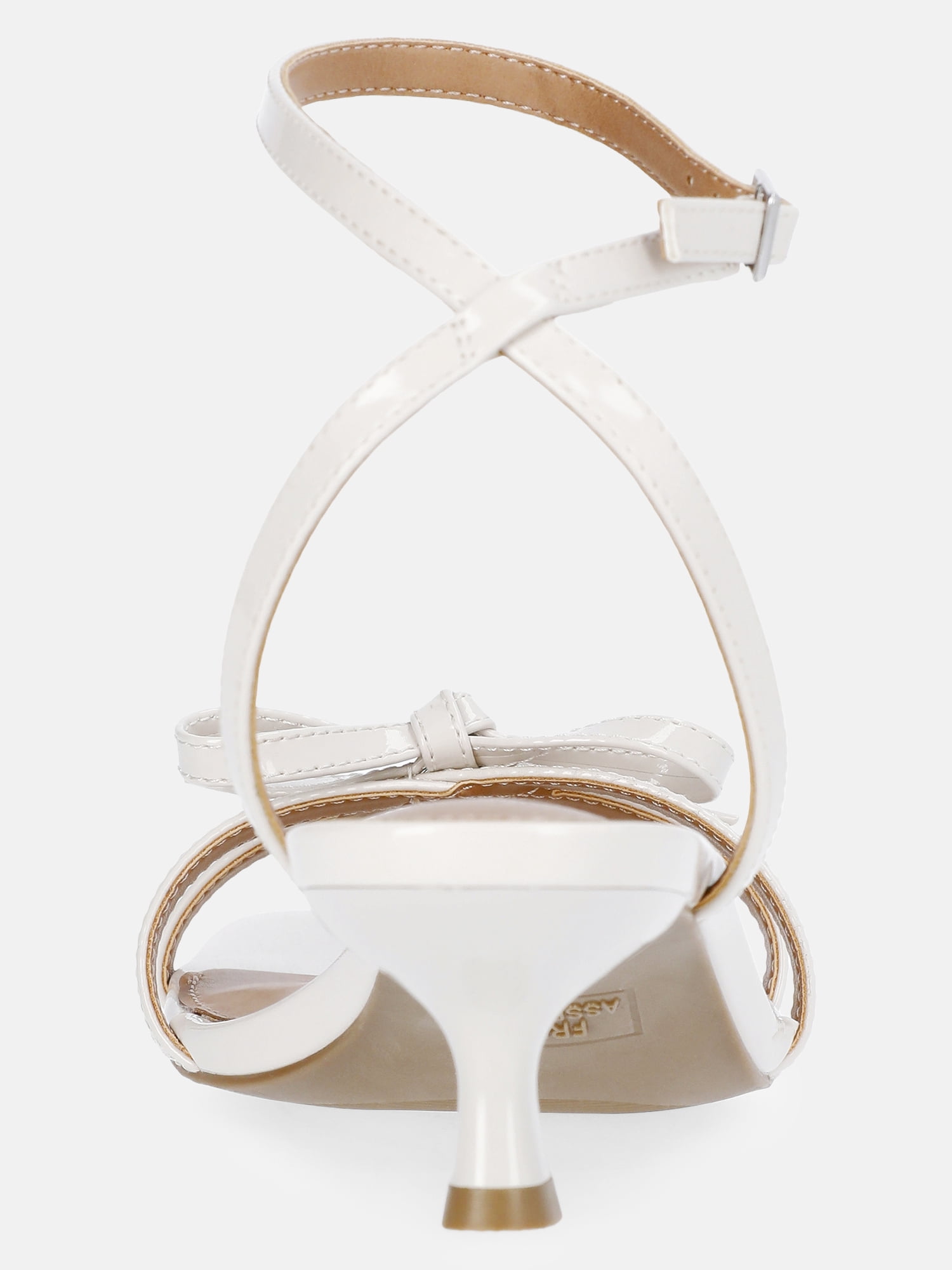 Free Assembly Women's Kitten Heel Sandals with Bow