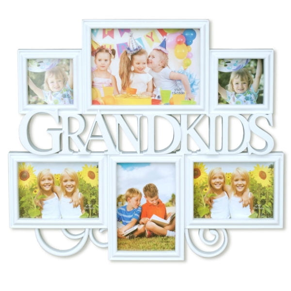 6 In 1 Grandkids Collage Photo Frame (Lot of 4)