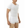 thumbnail image 2 of Underworks Mens Cotton Spandex Crew Neck T-Shirt Short Sleeves - White Small, 2 of 5