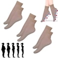 thumbnail image 3 of DPTALR Magnetic Fiber Ice Silk Socks, Body Shaping Stretch Socks,Socks For Varicose Veins, Non-Slip Design, 3 of 7