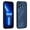 Blue, variant on Retro Ethnic Traditional Pattern Leather Phone Case for iPhone X XS XR SE 8 7 Plus Max Luxury Business Personality Shell Shockproof Skin-Friendly Back Cover(Blue,X/XS)