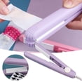 thumbnail image 2 of Small Household Mini Portable Nougat Sealing Machine Snack Snowflake Packaging Bag Sugar Paper Plastic Sealing Machine, 2 of 9