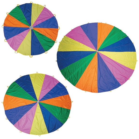 Fun Express Playground Parachutes in 3 Sizes Kit