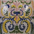 thumbnail image 4 of Creative Co-Op Large Terra-cotta Planter with Floral Pattern, Crackle Glaze, Multicolor, 4 of 4