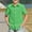 Green, variant on Boys Summer Casual Short Sleeve Button Down Shirts Kids Gradient Pocket Tops for Beach and Outdoor Activities