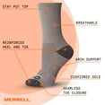 thumbnail image 2 of Merrell Mens 3 Pack Cushioned Performance Hiker Socks Low/Quarter/Crew Socks, 2 of 4