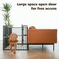 thumbnail image 4 of Dog Playpen Heavy Duty Dog Crate Kennel Dog Fence Pet Enclosure with Lockable Door, 6 Panel for Puppy Indoor Outdoor, 4 of 12