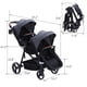thumbnail image 5 of Yeshouse Cochecidoble tándem para recién nacidos y niños pequeños, cochecidoble plegable con asiento Reversible, arnde seguridad de 5 puntos, respaldo ajustable y dosel, 5 of 9