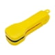 thumbnail image 3 of Modelo de cebo Cola 2 en 1 forma de lágrima amarillo, 3 of 8