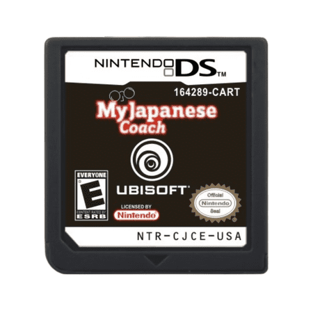 NDS Game Cartridges My Japanese Coach North US Version,DS Game Card for NDS 3DS DSI DS
