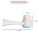 thumbnail image 2 of Cepillo de limpieza facial manual dos en uno: cepillo exfoliante, utilizado para masajear y limpiar la piel del rostro: exfoliación profunda de poros, maquillaje, acné, piel muerta, 2 of 6