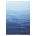thumbnail image 6 of Geetinfly 9*12FT Area Rugs 9*12 Rug Large Modern Ombre Area Rug Contemporary Floor Rugs Non-Slip Low Pile Floor Cover Indoor Gradient Rug for Living Room Bedroom Blue blue, 6 of 7