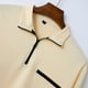 thumbnail image 4 of Blusa y camisa de manga larga con cuello vuelto para hombre, informal, de moda, con media cremallera y bolsillo., 4 of 7