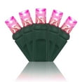 thumbnail image 1 of Queens of Christmas S-25MMPI-6GST S-25MMPI_6GST  - Pink LED 5MM Conical Strobe Light Set, 1 of 1