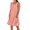 Pink, variant on Efsteb Casual Dresses for Women Crew Neck Cotton Linen Loose Dress With Pockets Loose Sundresses Fashion Sleeveless Comfy Classic Solid Color Casual Spring Dress (Orange,XXXL)