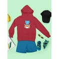 thumbnail image 3 of Cute Cat And Tiger Friends Hoodie Juniors -Image by Shutterstock,  Large, 3 of 4