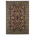 thumbnail image 1 of HomeRoots 352852 7 ft. 7 in. Round Polypropylene Red & Black Area Rug, 1 of 1