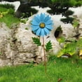 thumbnail image 3 of Dvkptbk Outdoor Garden Decoration Iron Flower Courtyard Ground Inserted Metal Flower Decoration, 3 of 5
