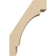 thumbnail image 3 of Ekena Millwork 5"W x 8"D x 12"H Merced Rough Cedar Woodgrain TimberThane Knee Brace, Primed, 3 of 6