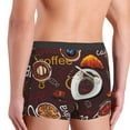 thumbnail image 5 of Junzan A Cup Of Black Coffee On A Saucer Mens Underwear Boxer Briefs For Men’s - Medium, 5 of 9