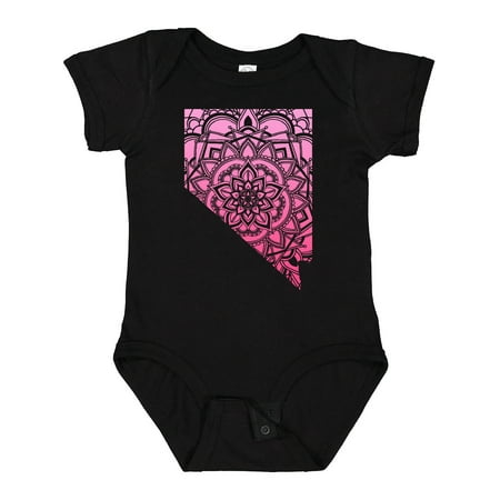 

Inktastic Nevada Silhouette Mandala Boys or Girls Baby Bodysuit