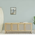 thumbnail image 2 of Stupell Industries Coastal Pelican Bird Abstract Portrait Painting Black Framed Art Print Wall Art, Design by Paul Brent, 2 of 8