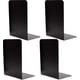 thumbnail image 1 of 4pcs Heavy Duty Black Decorative Metal Bookends,metal Book Ends Supportwith Non-slip Rubber fg2025031700784, 1 of 5