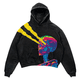 thumbnail image 2 of 2022 Nueva sudadera holgada con cremallera de moda para hombre, sudadera de gran tamaño Harajuku y2k, ropa de calle estampada para mujer, top negro de manga larga, 2 of 5