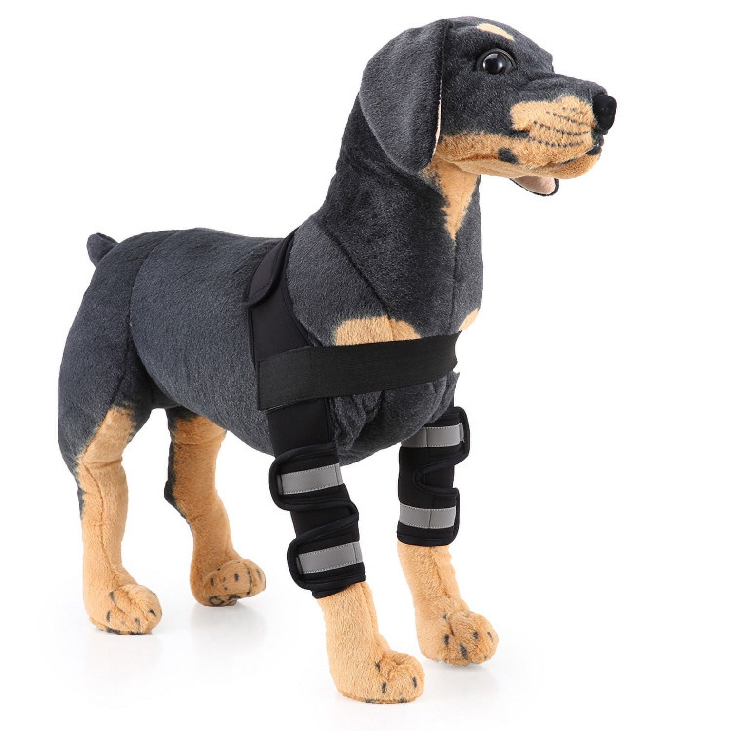 Zshan Black S Pet Supplies Knee Pads Leg Protectors for Dogs Dog Legs Pet Protector Dog Surgery Wound Protective Cover