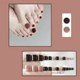 thumbnail image 2 of DHARMONAL Red Fine Flashing Foot Nail Spring And Summer Foot Nail Paste Nail Acrylic Clear Nails for Acrylic Short Soft Gel Nail Tips Long Coffin Nails Full Cover Design Half Nail Tips Clear, 2 of 6