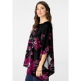 thumbnail image 3 of Roaman's Women's Plus Size Georgette Poncho, 3 of 4