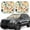 Rockets, variant on Naloa Rockets 2 Piece Foldable Car Sun Shades, Car Windshield Sunshade, Front Window Sunshade for Car, Truck, SUV - Small