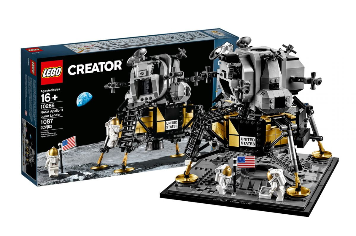 Photo 2 of LEGO Creator Expert NASA Apollo 11 Lunar Lander Building Kit 10266