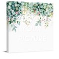 thumbnail image 2 of Eucalyptus Wall Art Painting on Canvas, Leaf Branch Nature Fruit Spring Summer Canvas Art Home Prints Wall Art Framed Modern Artwork for Living Room Bedroom Wall Decor 20x20in, 2 of 9