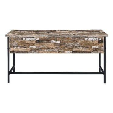 Coaster Company Writing Desk, Salvaged Cabin and Black