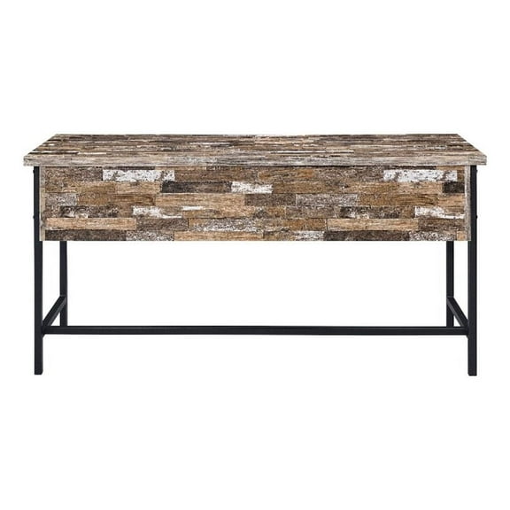 Coaster Company Writing Desk, Salvaged Cabin and Black