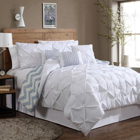 Venice 7 Piece Pinch Pleat Comforter Set By Avondale Manor