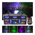 thumbnail image 3 of Loomza RGB UV LED Stage Light Projector Sound Active DJ Party Lamp, 3 of 6