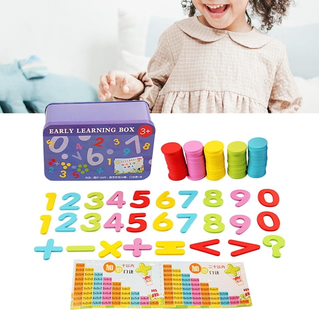 Rompecabezas de aprendizaje de matemáticas CUTICAT Juguetes de aprendizaje Montessori