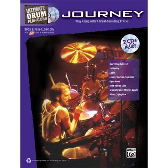 Pre-Owned Ultimate Drum Play-Along Journey: Authentic Drum, Book & 2 Enhanced CDs [With 2 CDs] (Paperback) 073907427X 9780739074275