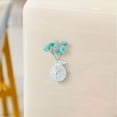 thumbnail image 1 of EGNMCR Mini Ceramic Vase Refrigerator Sticker Magnet Three-dimensional Side Decoration refrigerator magnets, 1 of 6