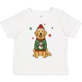 thumbnail image 3 of Inktastic Golden Retriever Christmas Boys or Girls Toddler T-Shirt, 3 of 5