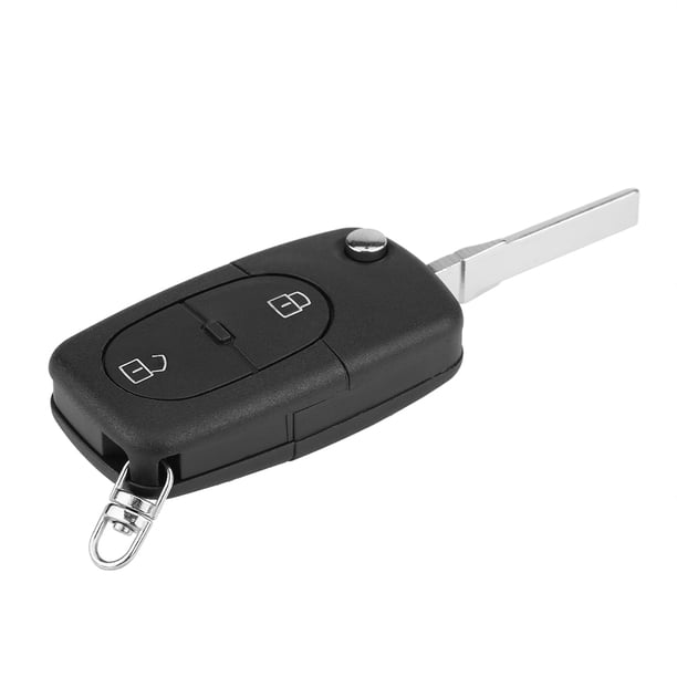 Llave Remota Del Coche, Llavero Con Tapa De Plástico, Negro, Resistente A La Abrasión Para Automóvil