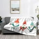 thumbnail image 5 of Decoración del hogar, manta de felpa para sofá, colcha, cama, mantas suaves y esponjosas, decoración a cuadros, moderna morandi, invierno, Feliz Navidad, 5 of 5